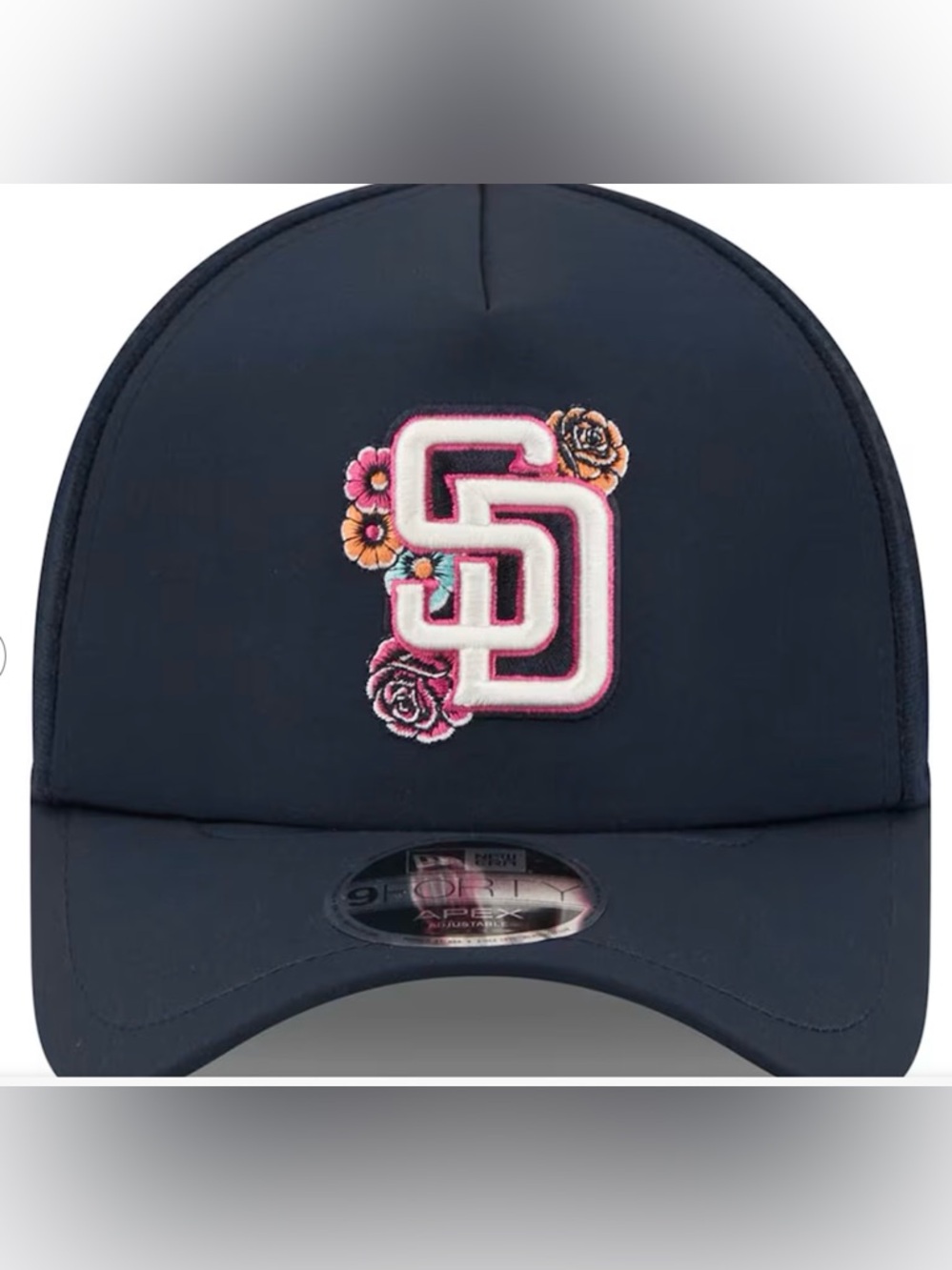 NEW ERA San Diego Padres Obsidian 2026 City Connect Apex 9FORTY Hat NWT